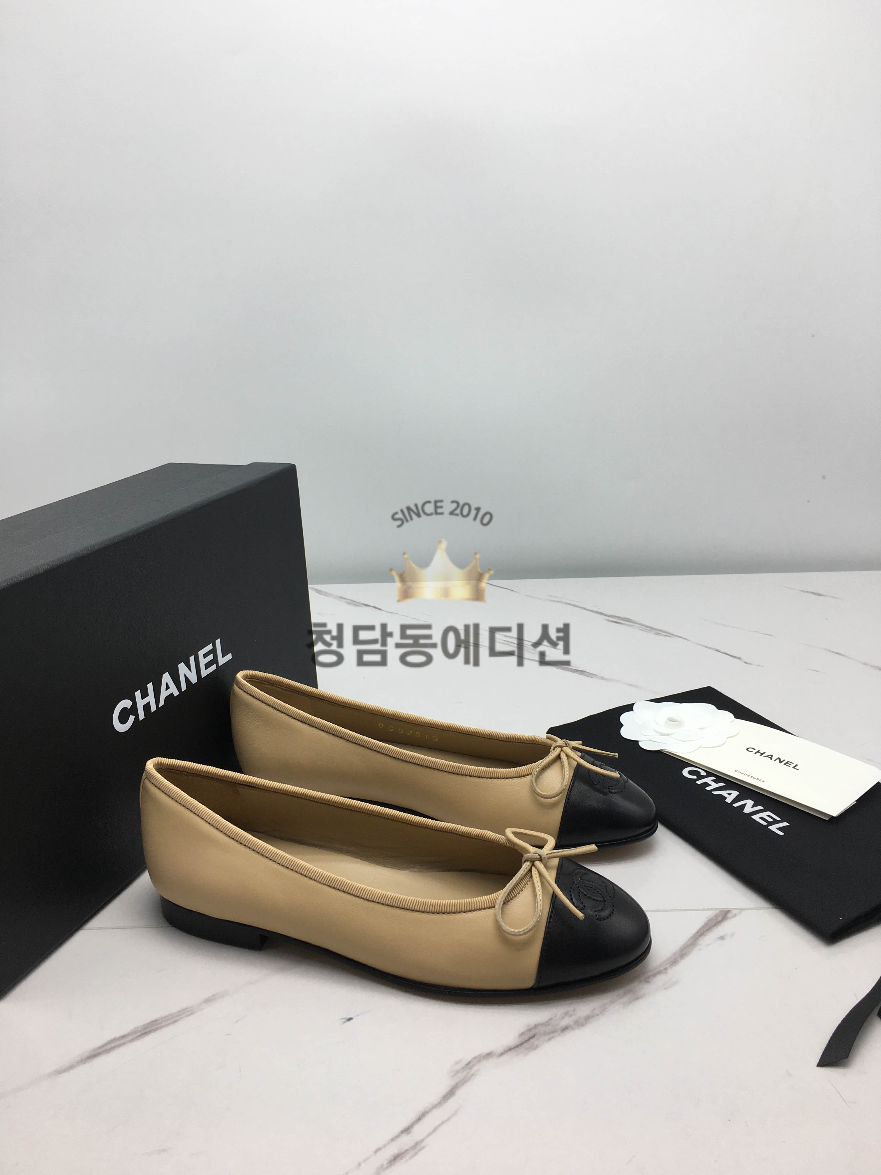 샤넬 발레리나 플랫슈즈 최고퀄
