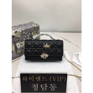 디올 레이디 탑 핸들 클러치