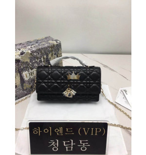 디올 레이디 탑 핸들 클러치