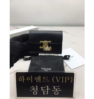 셀린느 트리오페 컴팩트 반지갑 (탈부착카드지갑)