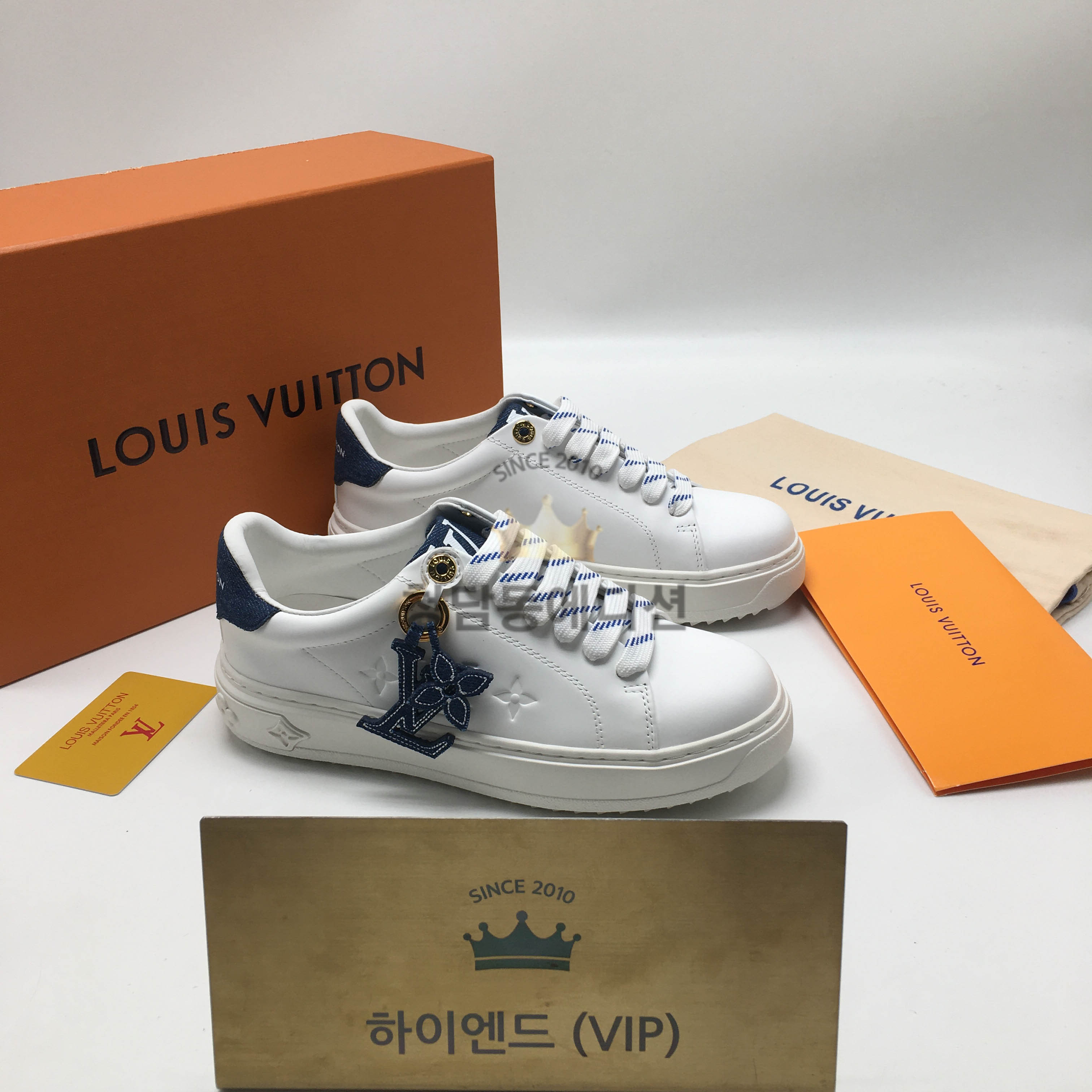 루이비통 lv 타임아웃 스니커즈