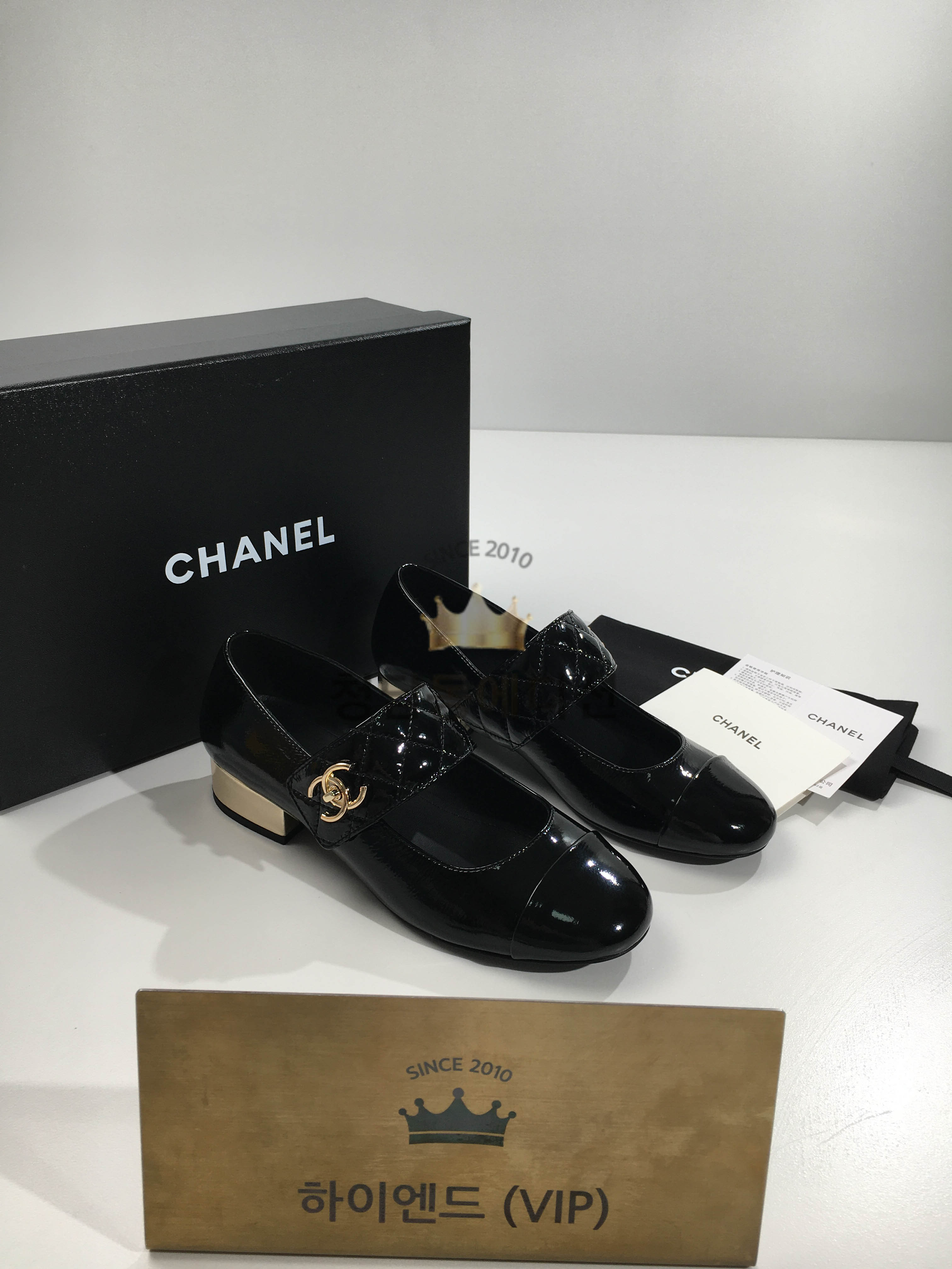 샤넬 메리제인 (컬러 블랙, 화이트)