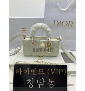 디올 CD D-JOY 까나쥬 숄더백 스몰