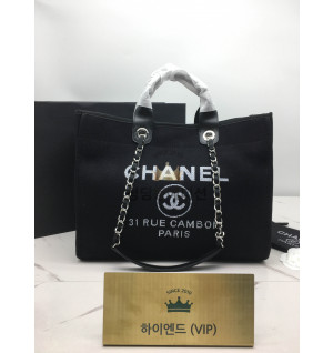 샤넬 도빌백
