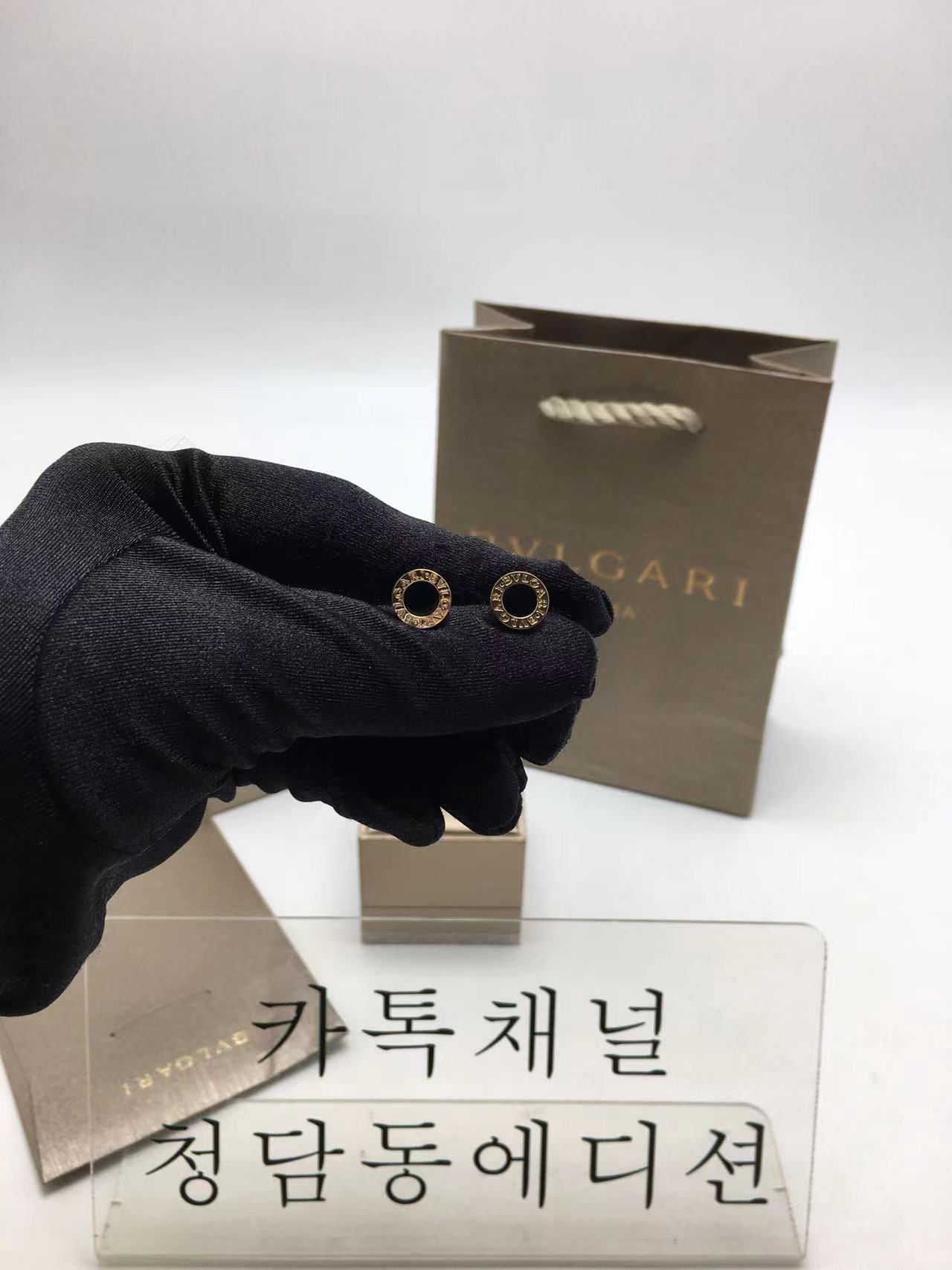 불가리 싱글 이어링 (4color)
