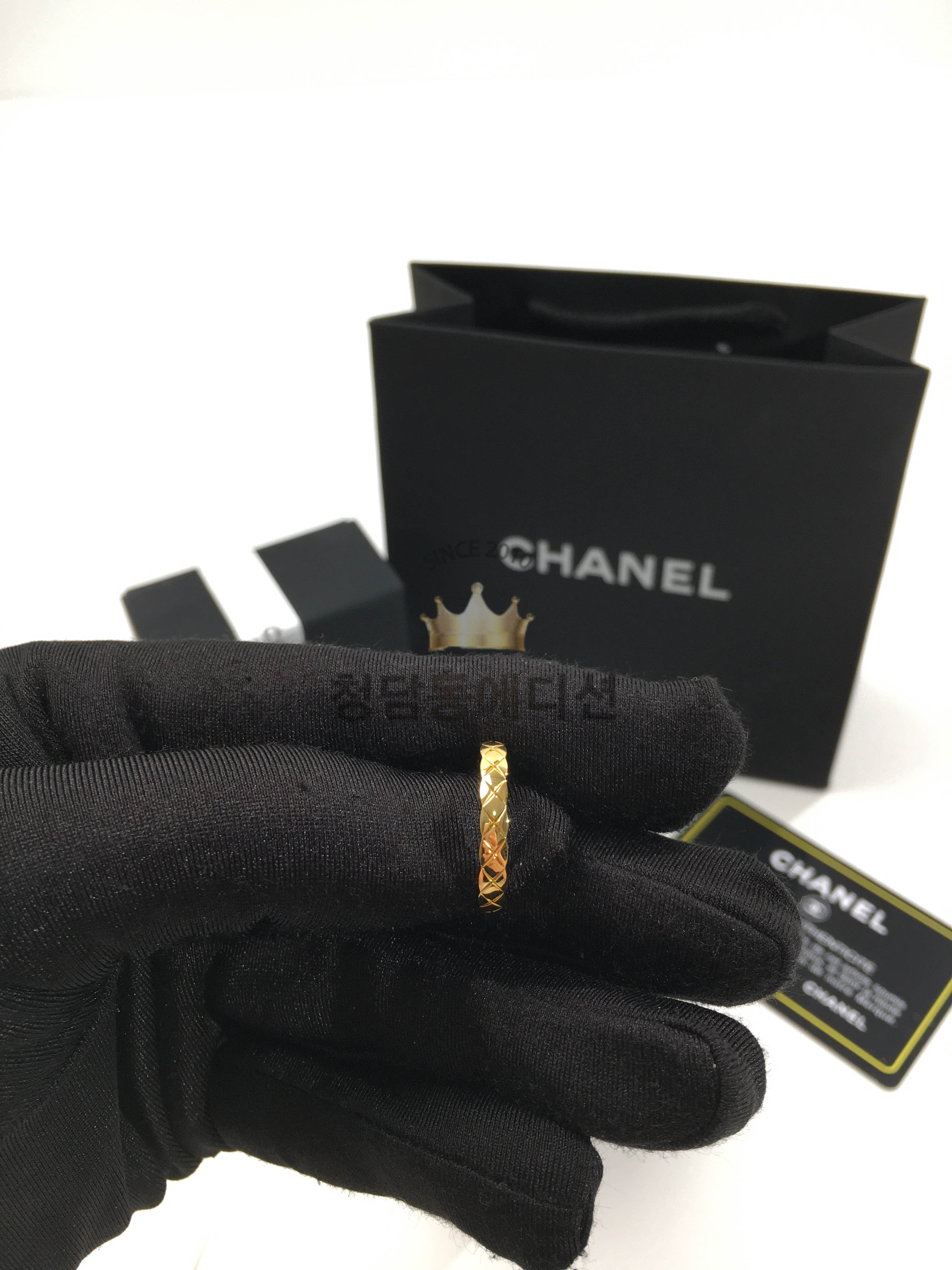 샤넬 코코크러쉬 반지 (풀보석 / 민무늬)