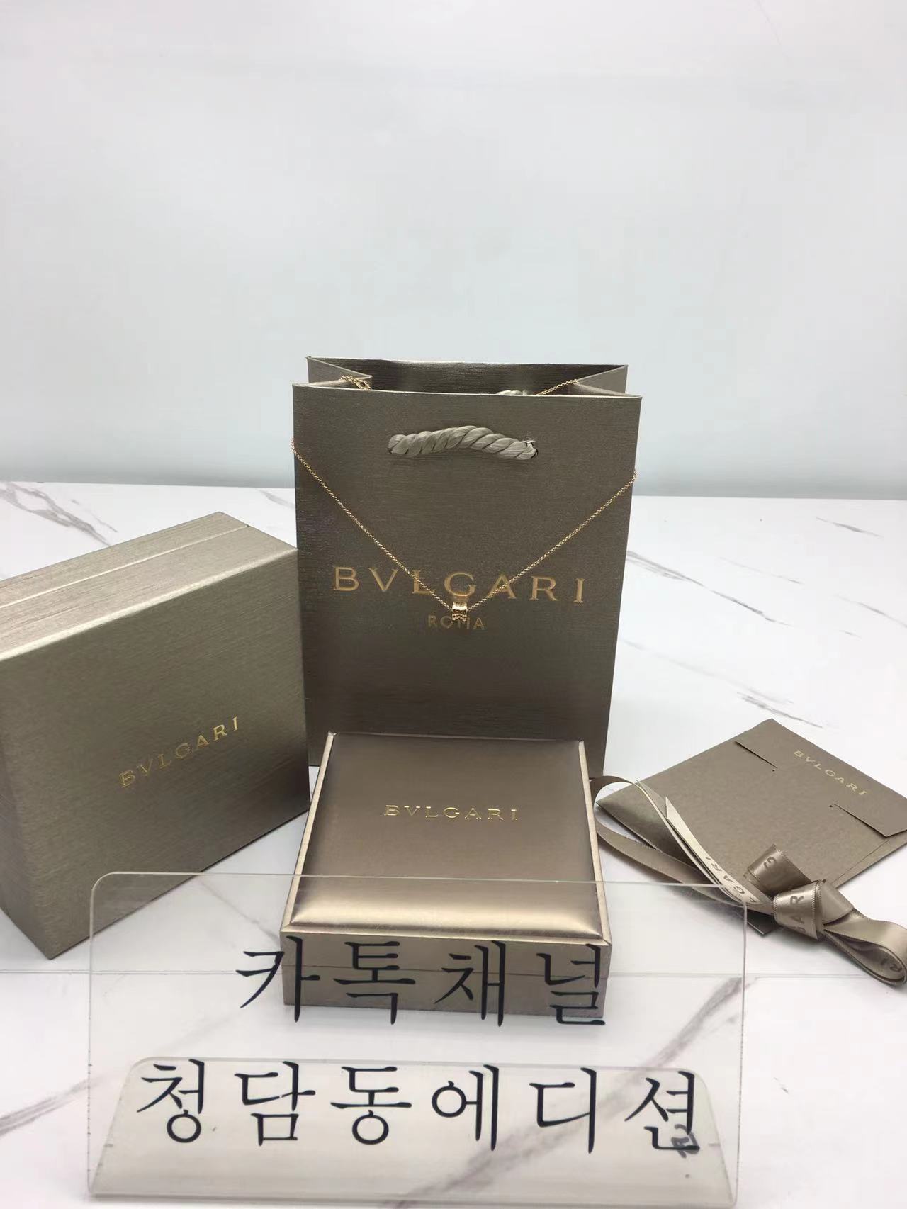 불가리 비제로원 목걸이 (V-gold소재) (2color)