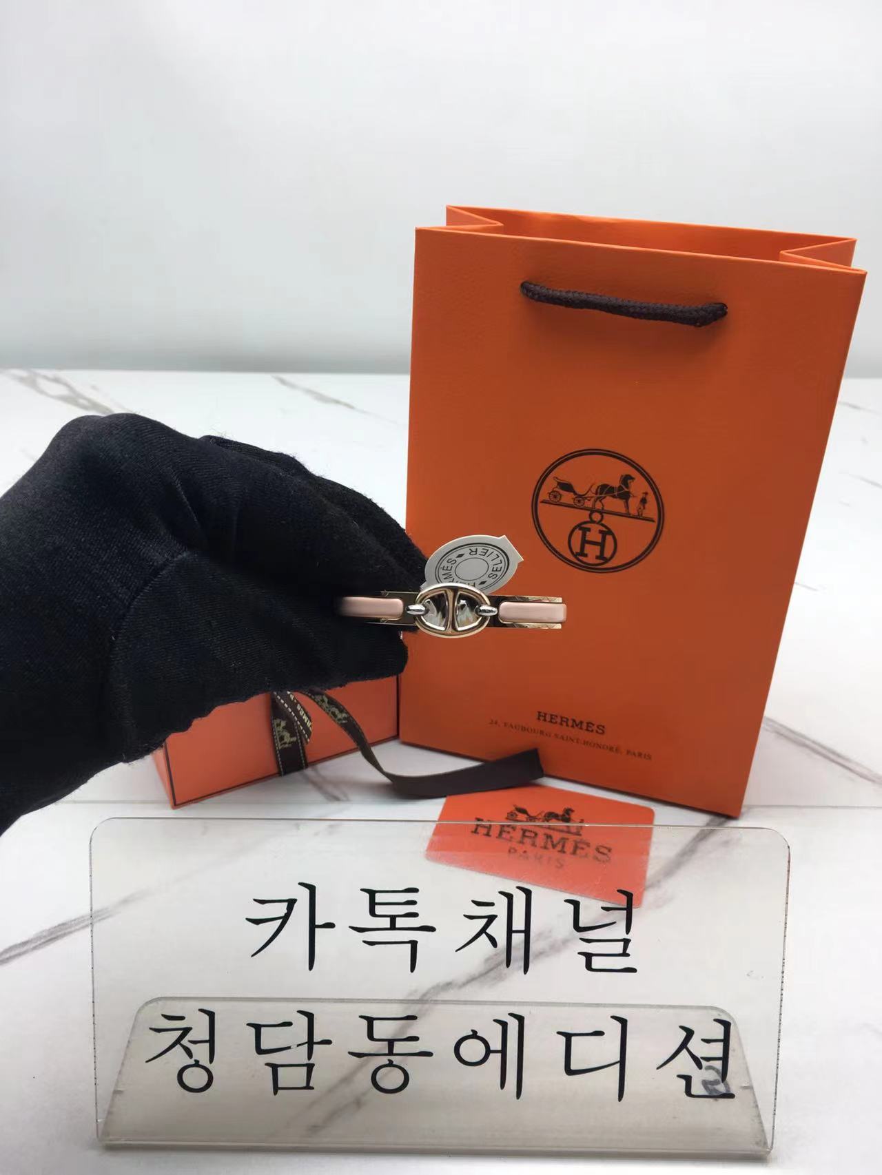 에르메스 미니 클릭아슈 샹달팔찌 (V-gold소재) (6COLOR)