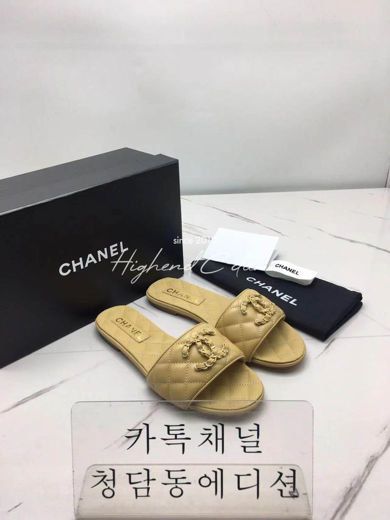 샤넬 슬리퍼