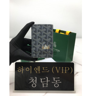 고야드 생피에르 카드지갑 (컬러 차콜그레이)