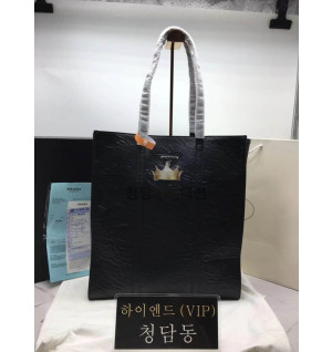 프라다 스몰 나파 가죽 토트백 1BG459