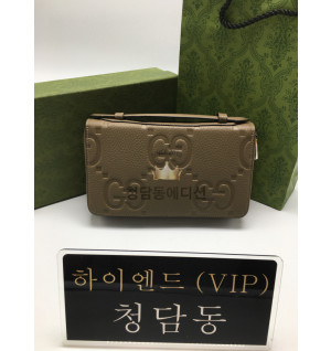 구찌 GG 블랙 점보 GG 트래블 도큐먼트 케이스 751760