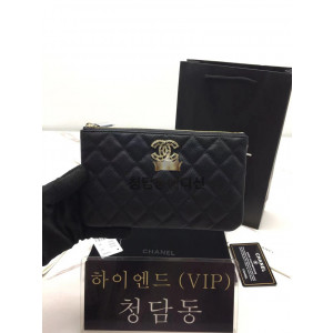 샤넬 코코 비즈 미니 파우치