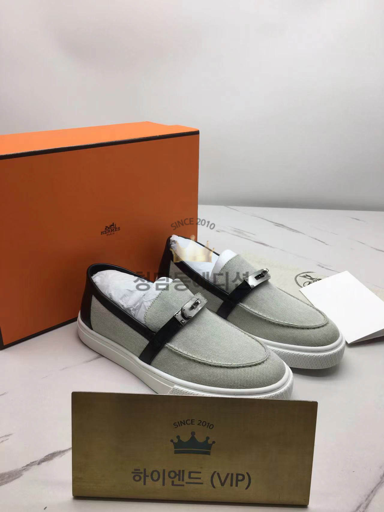 에르메스 게임 슬립온 스니커즈 (남성용)