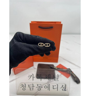 에르메스 hermes 샹달 이어링 (골드,화이트골드 2color)