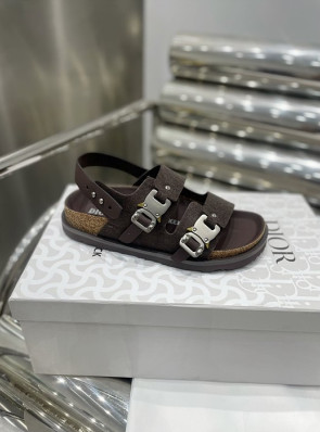 디올 cd x birkenstock 밀라노 샌들 (남녀공용)