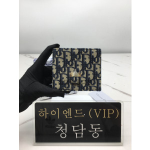 디올 오블리크 반지갑