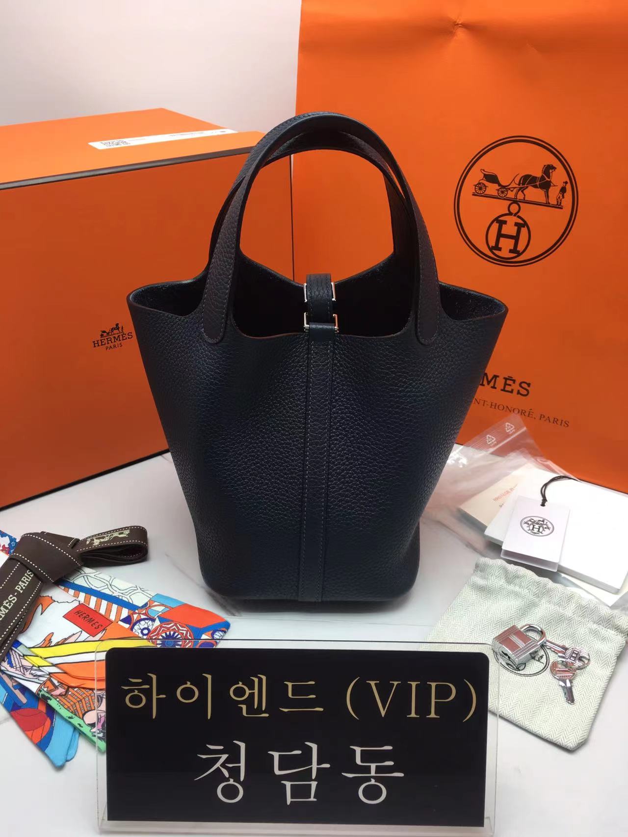 에르메스 피코탄18 백 올수공