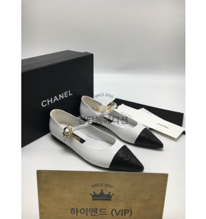 샤넬 CC 플랫슈즈