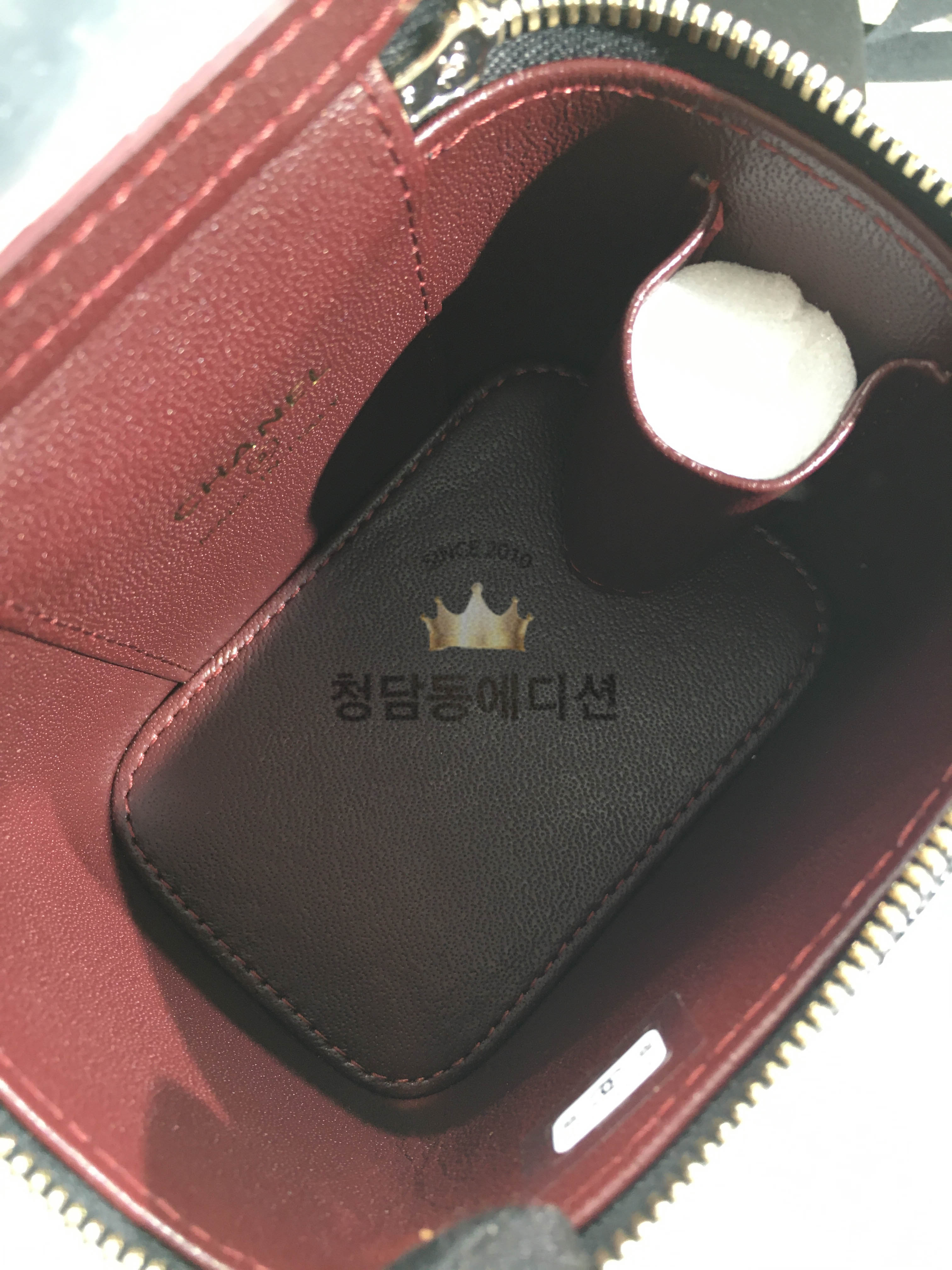 샤넬 베니티 미니 백 (캐비어)