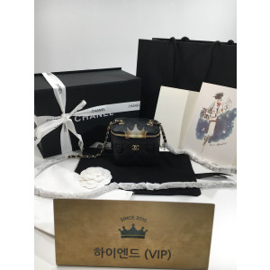 샤넬 베니티 미니 백 신형 (캐비어)