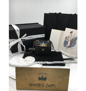 샤넬 베니티 미니 백 신형 (캐비어)