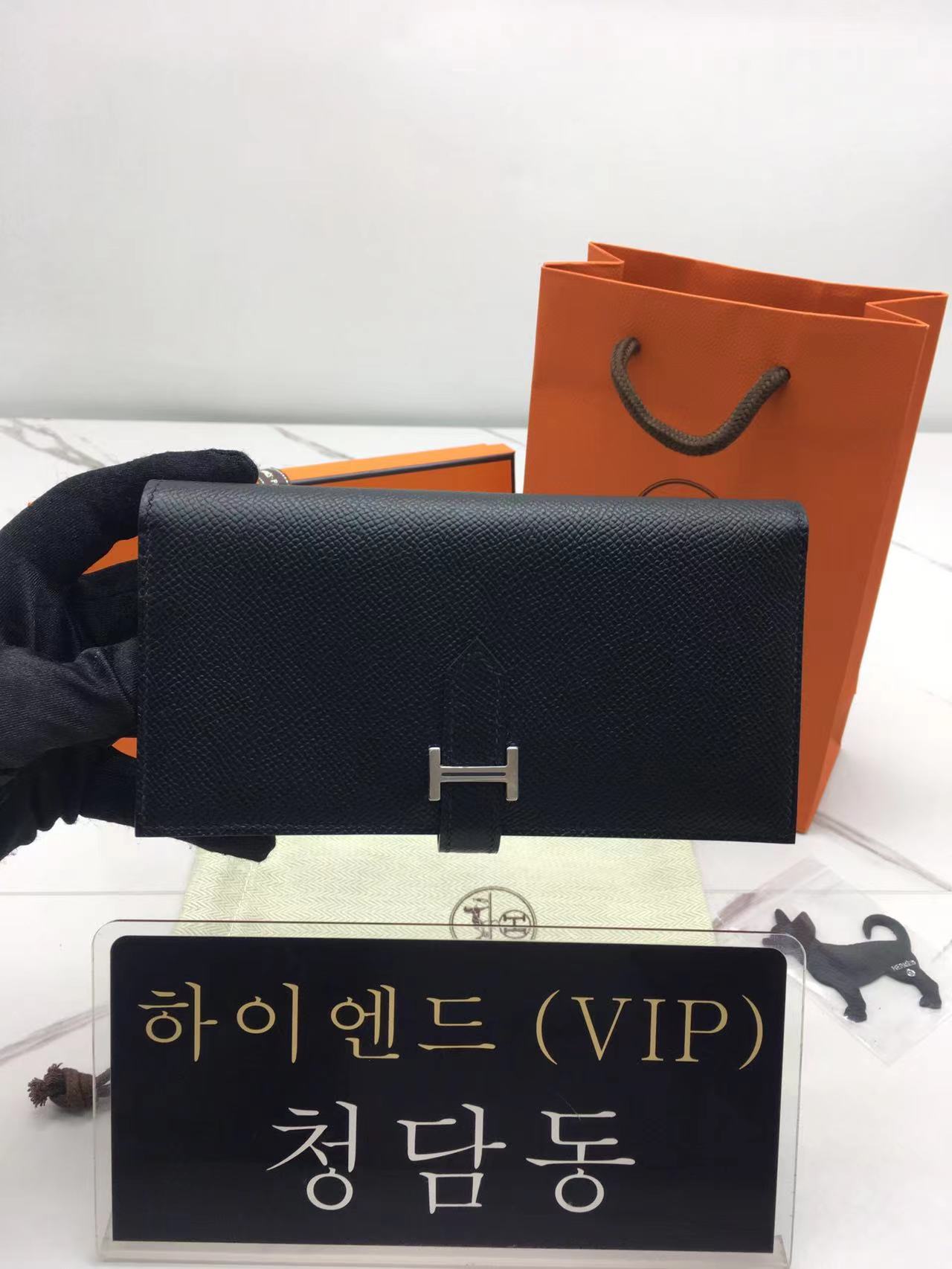 에르메스 베안 장지갑 (금장/은장) (올수공)