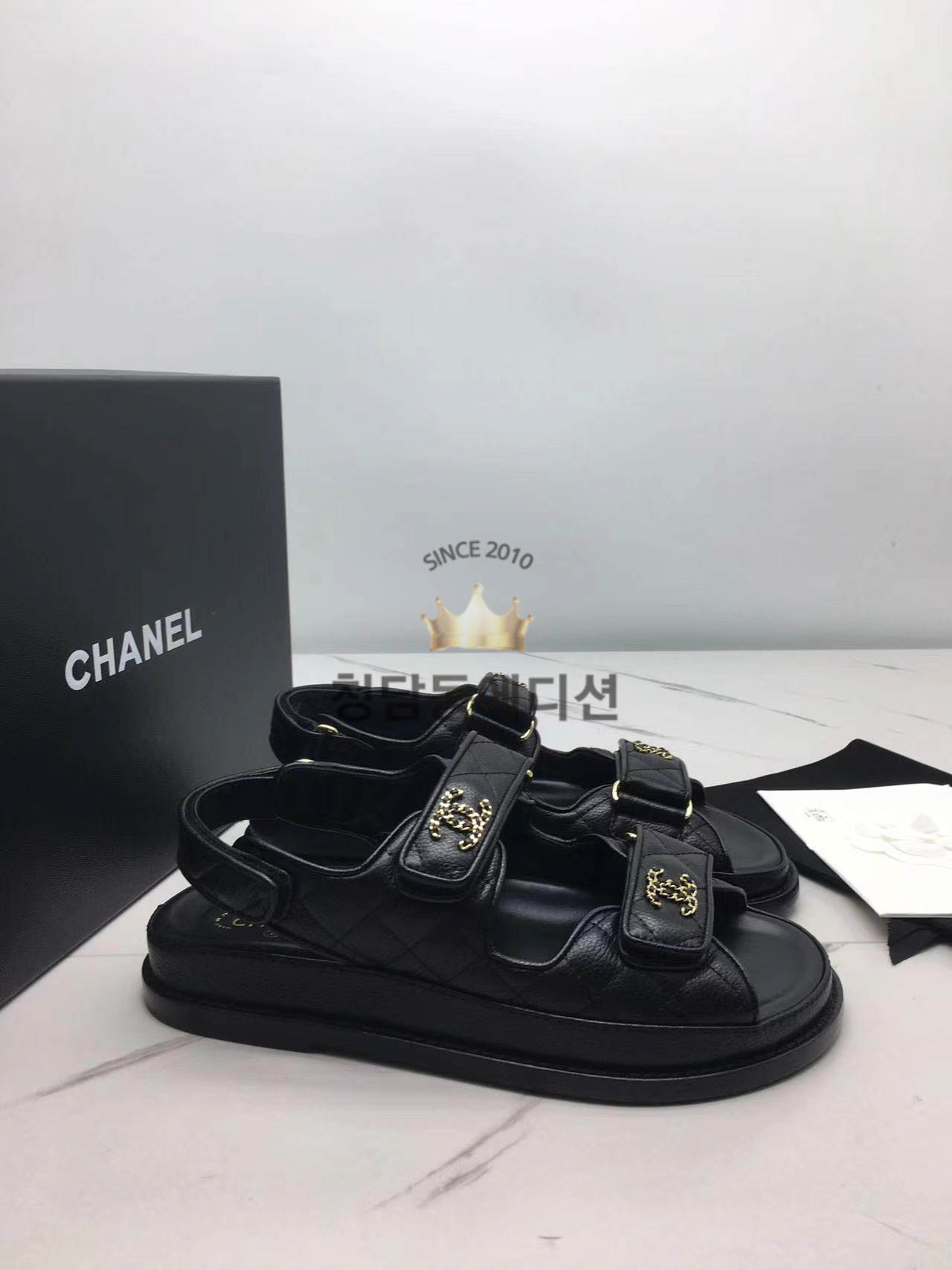 샤넬 23ss chanel 샌들 (upgrade ver.)