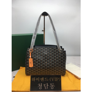 고야드 루에뜨 플랩 PM 숄더백 블랙