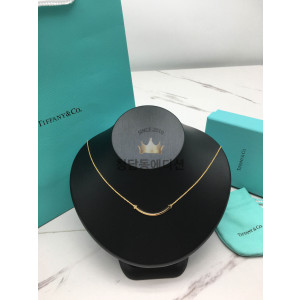 티파니 스마일 목걸이 (V-gold소재) (3COLOR)
