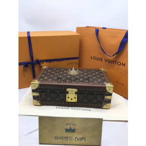 루이비통 코프레 8 몽트레 모노그램 캔버스 워치 케이스