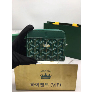 고야드 마티뇽 pm 지퍼 코인퍼스 (컬러 그린)