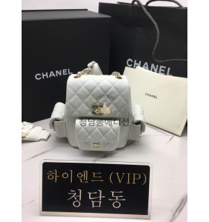 샤넬 23K 듀마 백팩 쓰리포켓 스몰 카프스킨 캐비어 (하이엔드급)