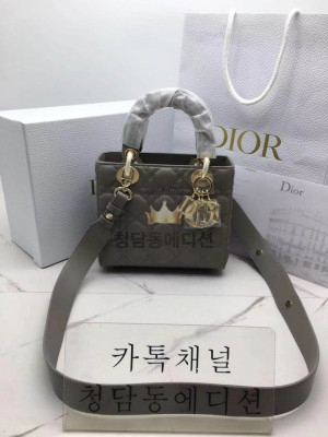 디올 램스킨 레이디백 MY ABC