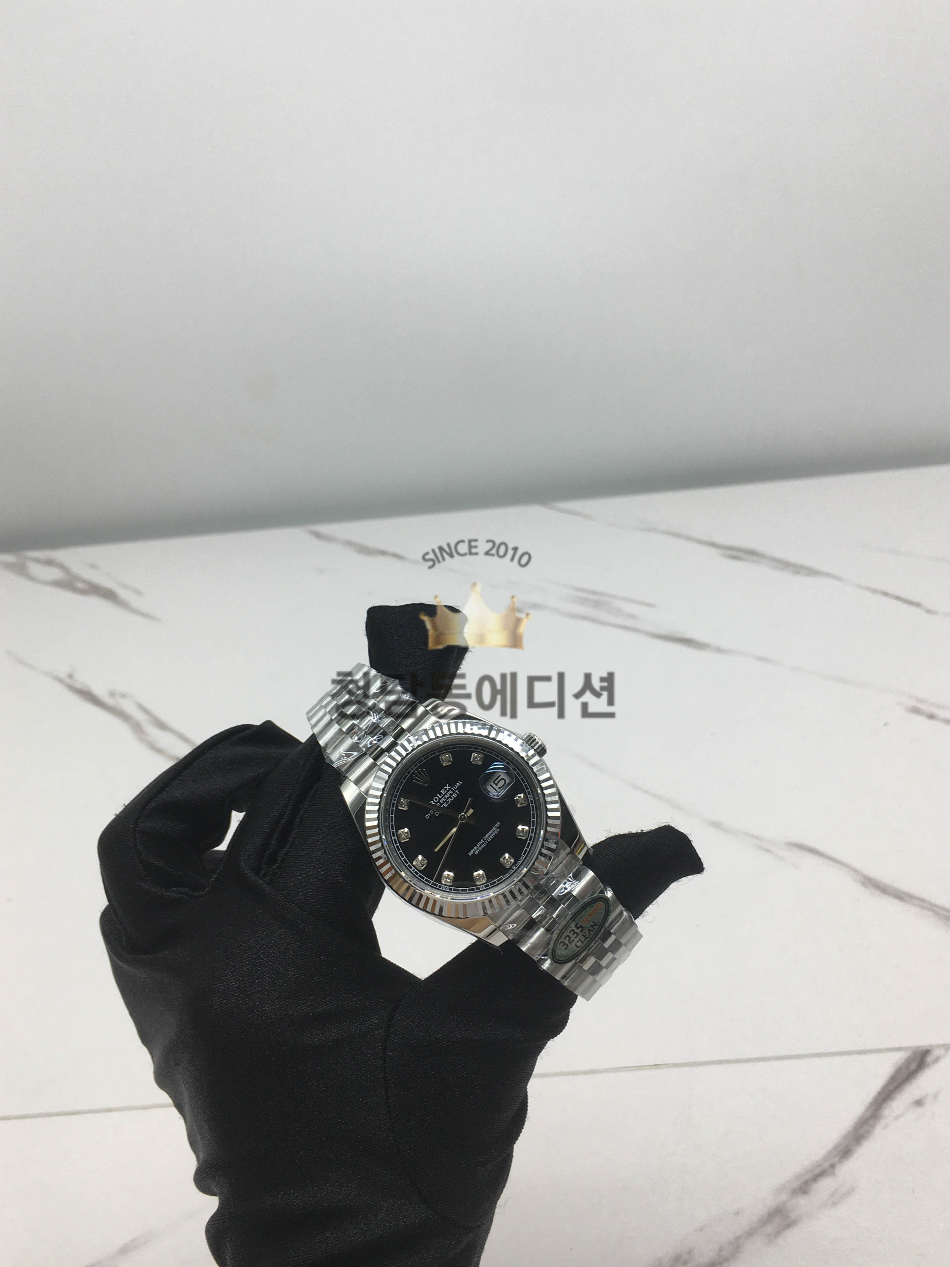 로렉스 데이저스트 41mm 검판 126334