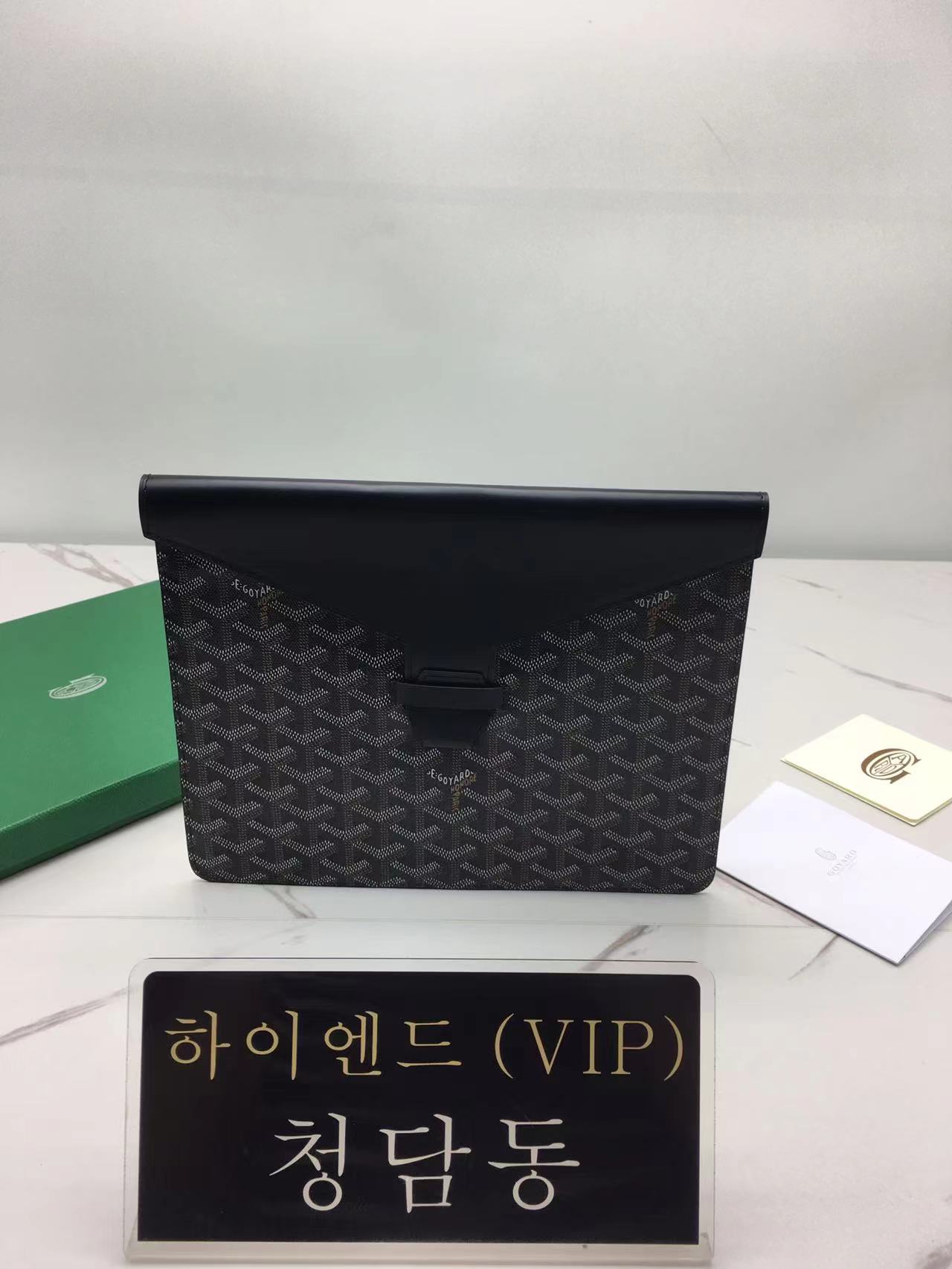 고야드 커몬도 클러치백 (컬러 블랙)