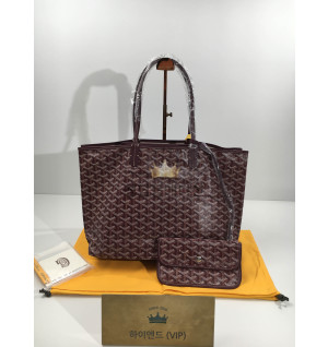 고야드 이사벨 클래식 스페셜 컬러 토트백 pm (컬러 버건디)