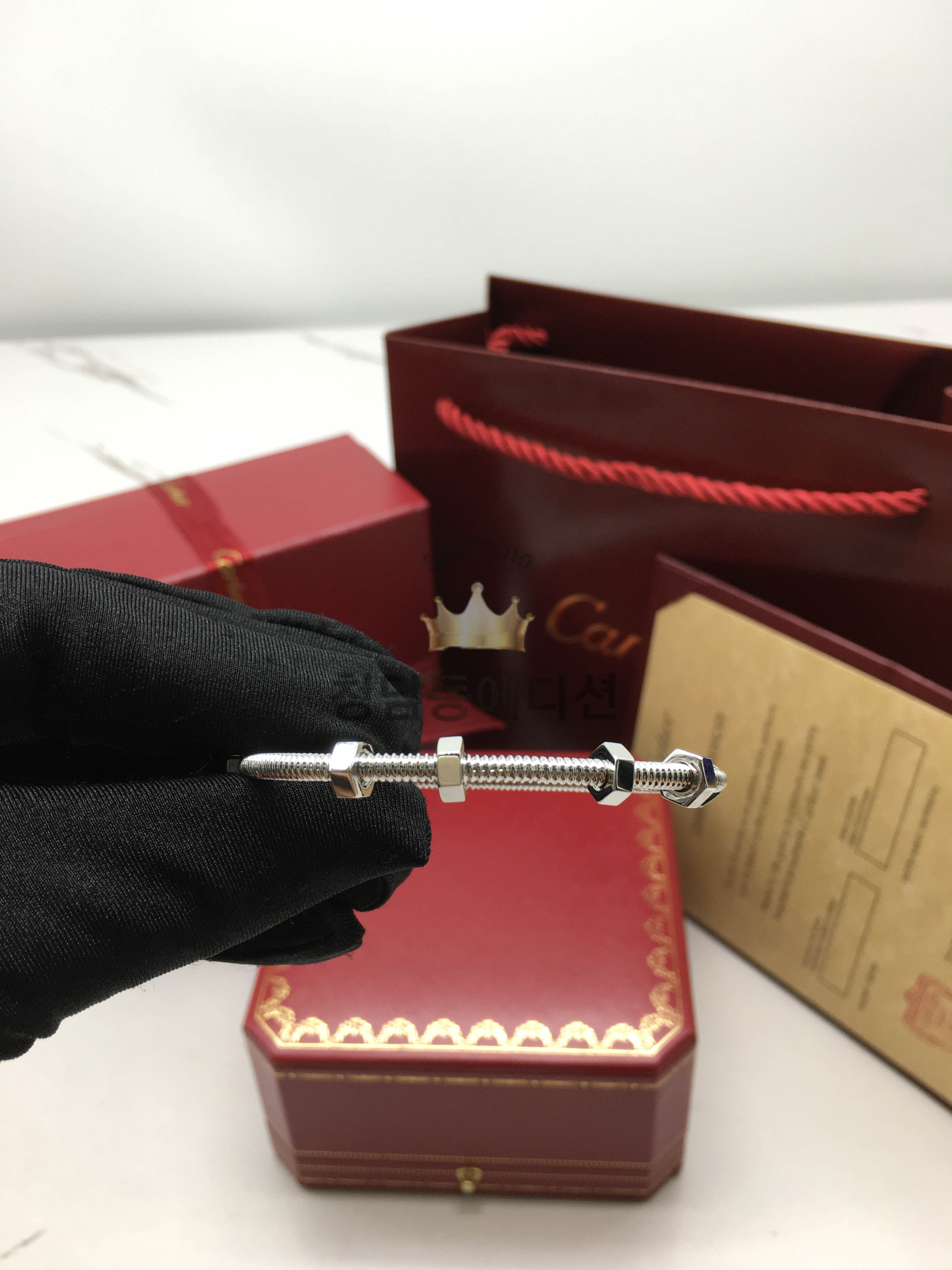 까르띠에 에크루 드 브레이슬릿 (3COLOR) (V-gold소재)