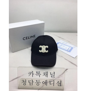 셀린느 볼캡 (컬러 블랙)