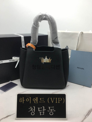 프라다 가죽 핸드백 1BG335 25cm