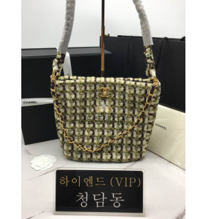 샤넬 23A 트위드 호보백