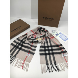 버버리 캐시미어 체크 머플러