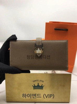 에르메스 베안 장지갑 (컬러 에토프) (금장/은장) (올수공)