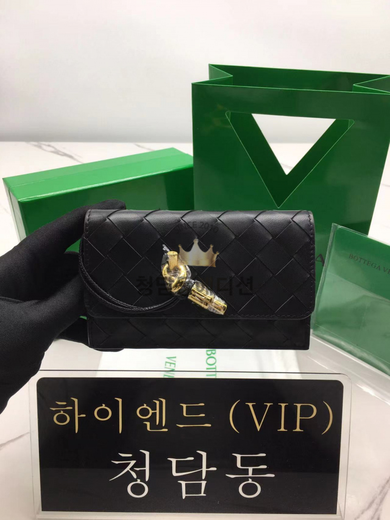 보테가 베네타 안디아모 지퍼 카드 케이스 776031 (컬러 블랙)