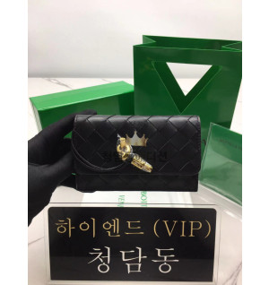 보테가 베네타 안디아모 지퍼 카드 케이스 776031 (컬러 블랙)