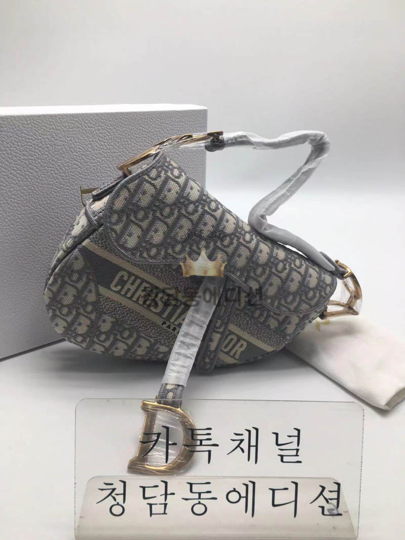 [정품동일가죽] 디올 새들백 스몰 최고퀄
