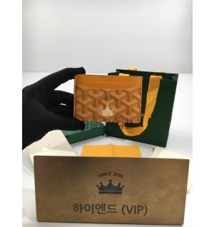 고야드 생쉴피스 카드홀더 (컬러 옐로우)