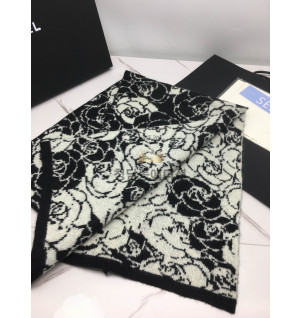 샤넬 카멜리아 캐시미어 머플러