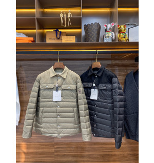 몽클레어 경량 다운 자켓 (남성용) (컬러 베이지, 블랙)