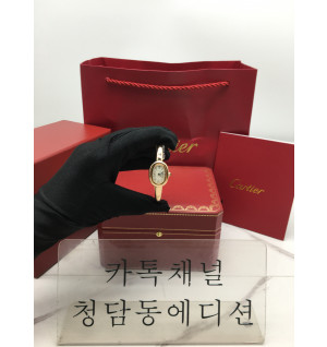 까르띠에 베누아 워치 쿼츠 브레이슬릿 (2color)